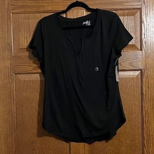 New York & Company black v-neck shirt